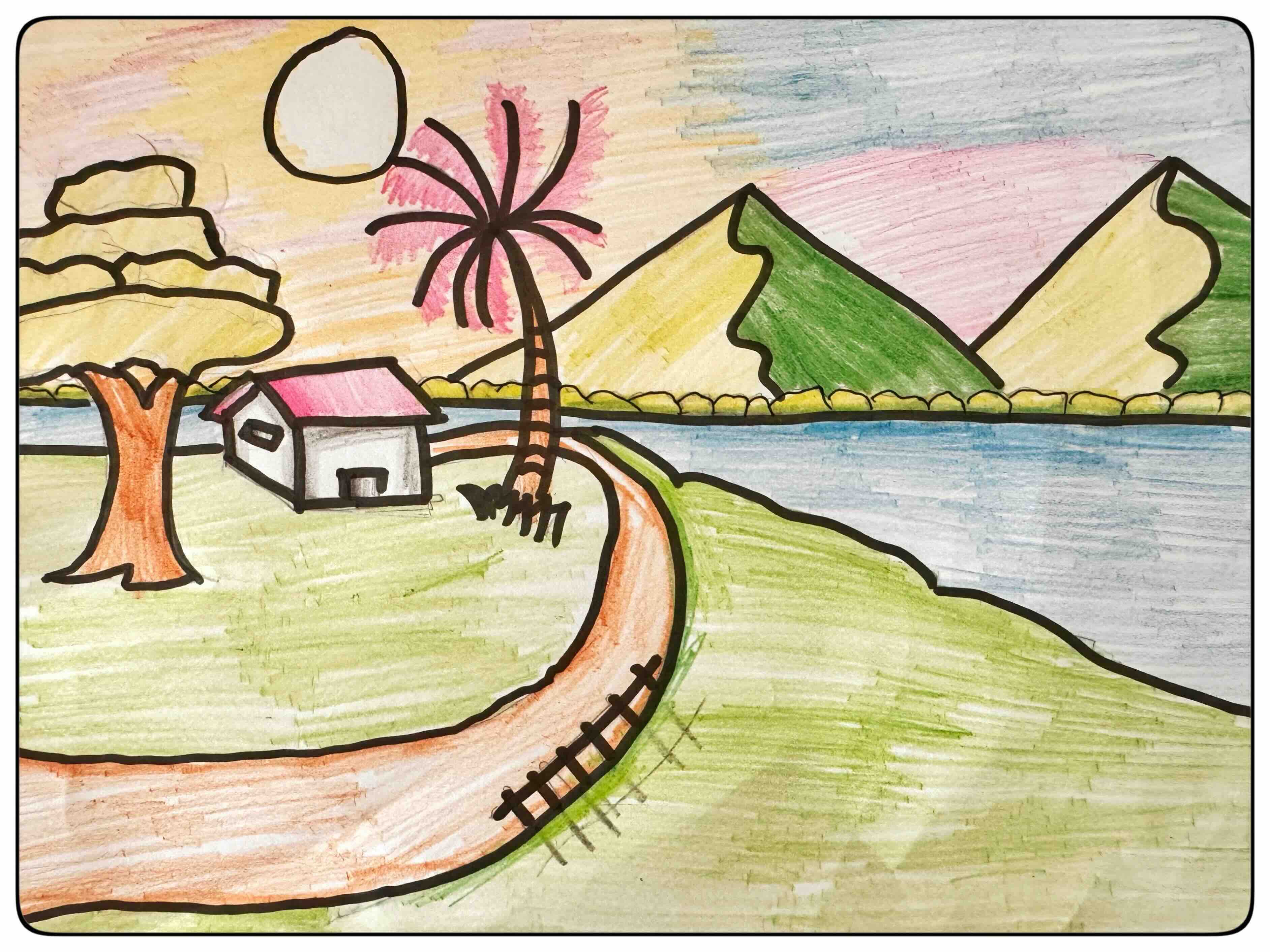 铅笔画