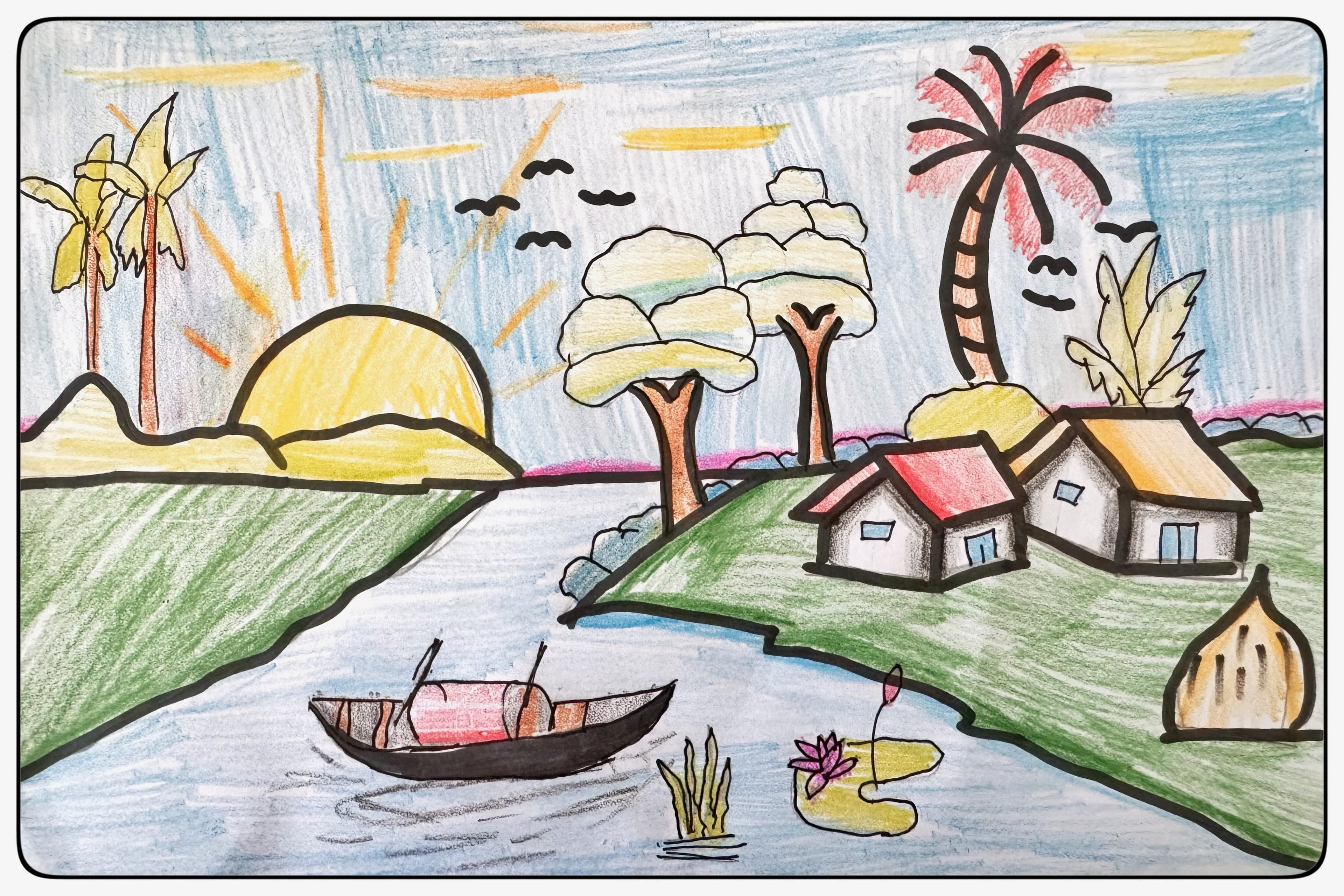 铅笔画