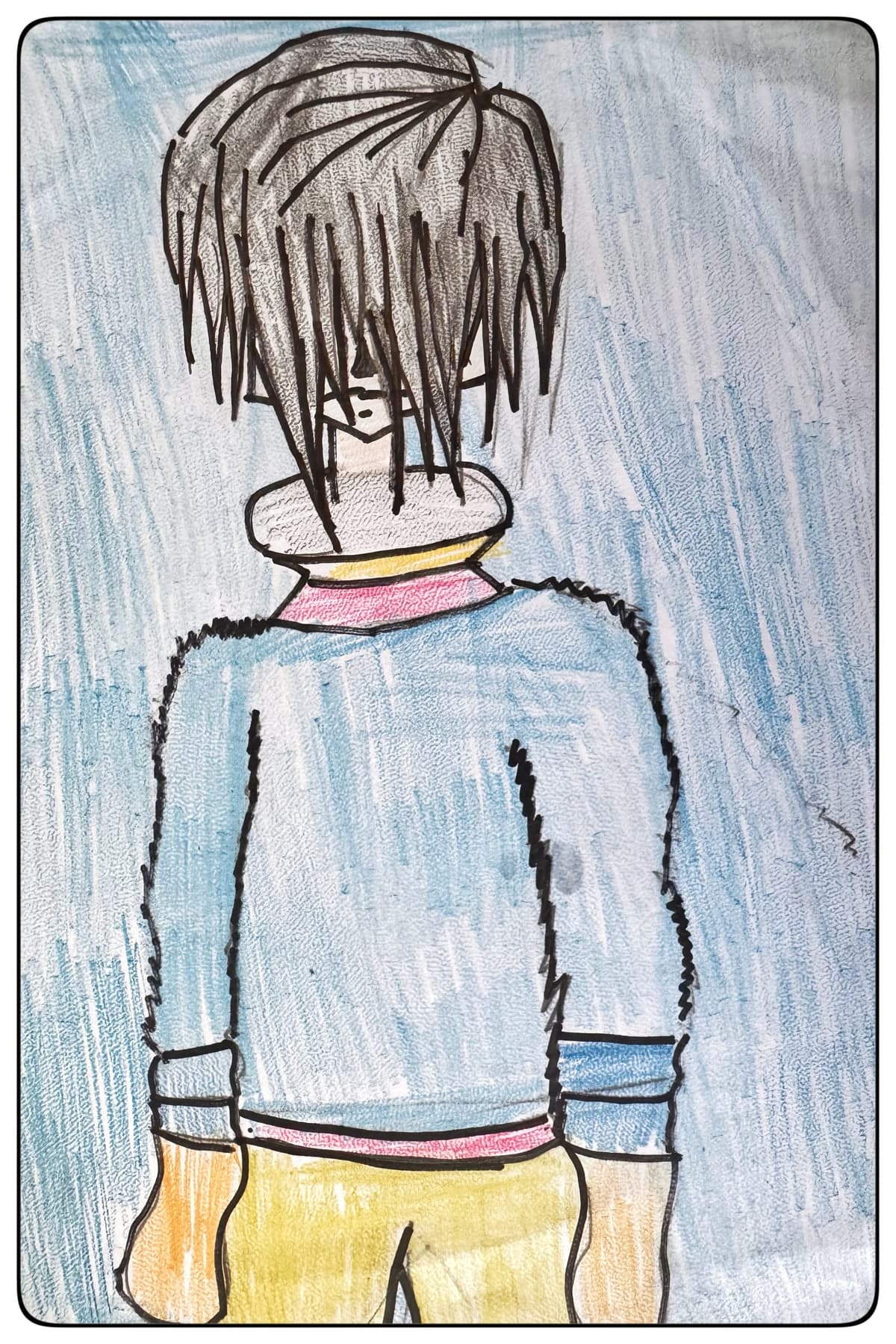 大娃的铅笔画